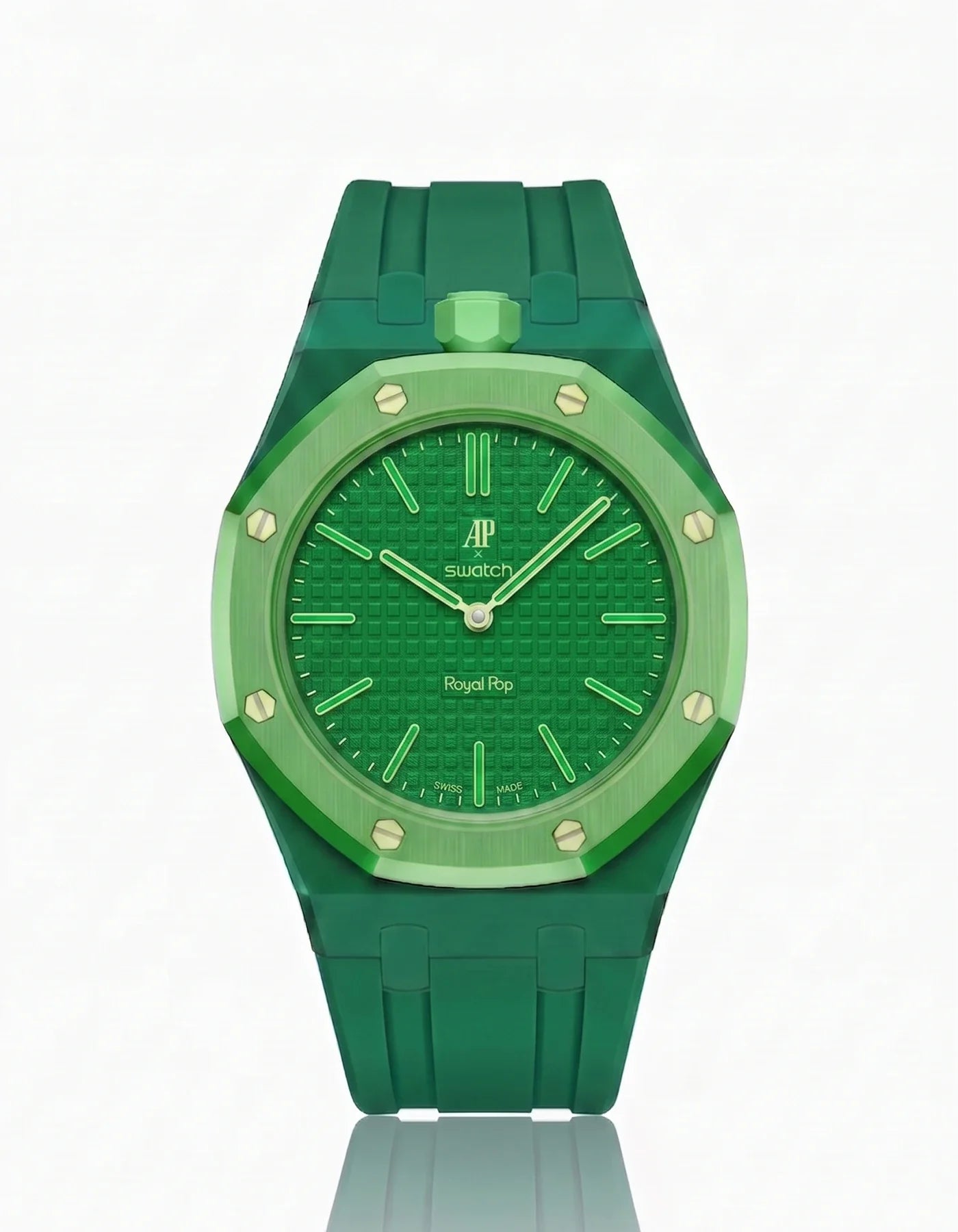 AP x Swatch Green Eight