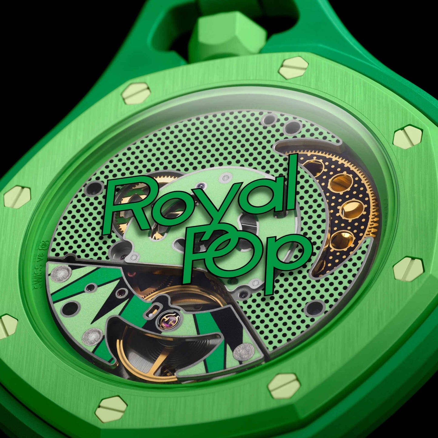 AP x Swatch Green Eight