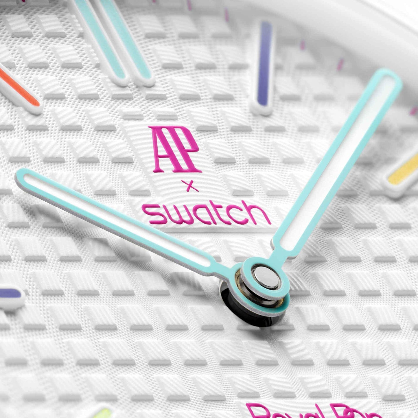 AP x Swatch Huit Blanc